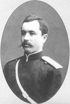 Есаул (впоследствии генерал-майор) Н.Г. Красноярцев