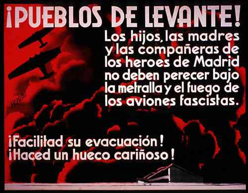 ¡Pueblos de Levante! (плакат Испанской республики, 1936-39 гг.)
