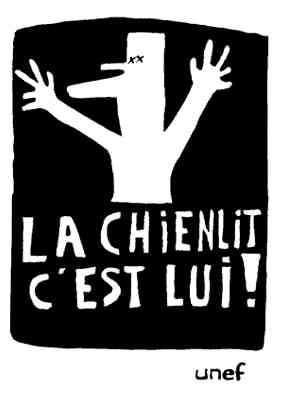 La chienlit c'est lui! (плакат Парижского мая 1968 г.)