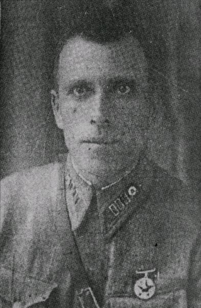 Полковник Федор Сажин, командир 229-й стрелковой дивизии (архивная копия)