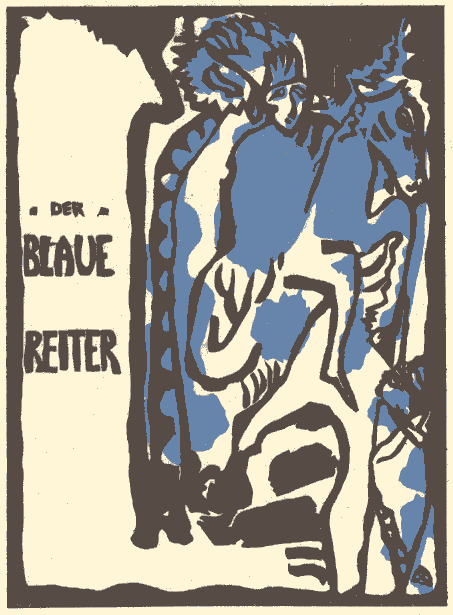 Обложка альманаха Синий всадник, 1912
