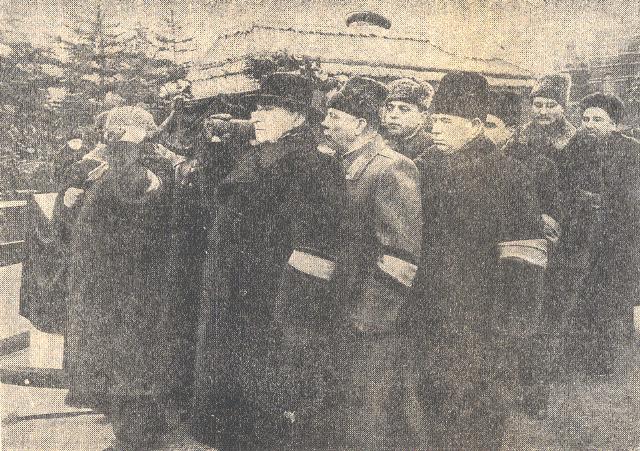 Похороны И. В. Сталина. 1953 г. 